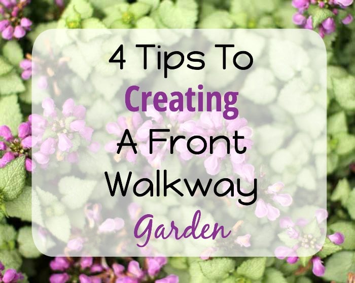 Creating Front Walkway Garden