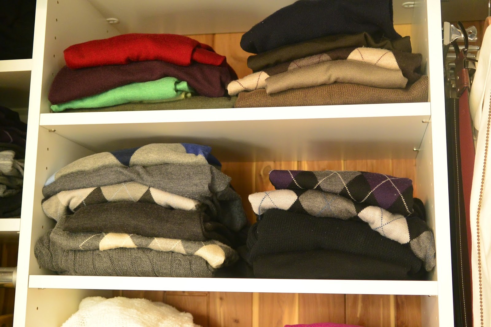 Organizing The Master Closet