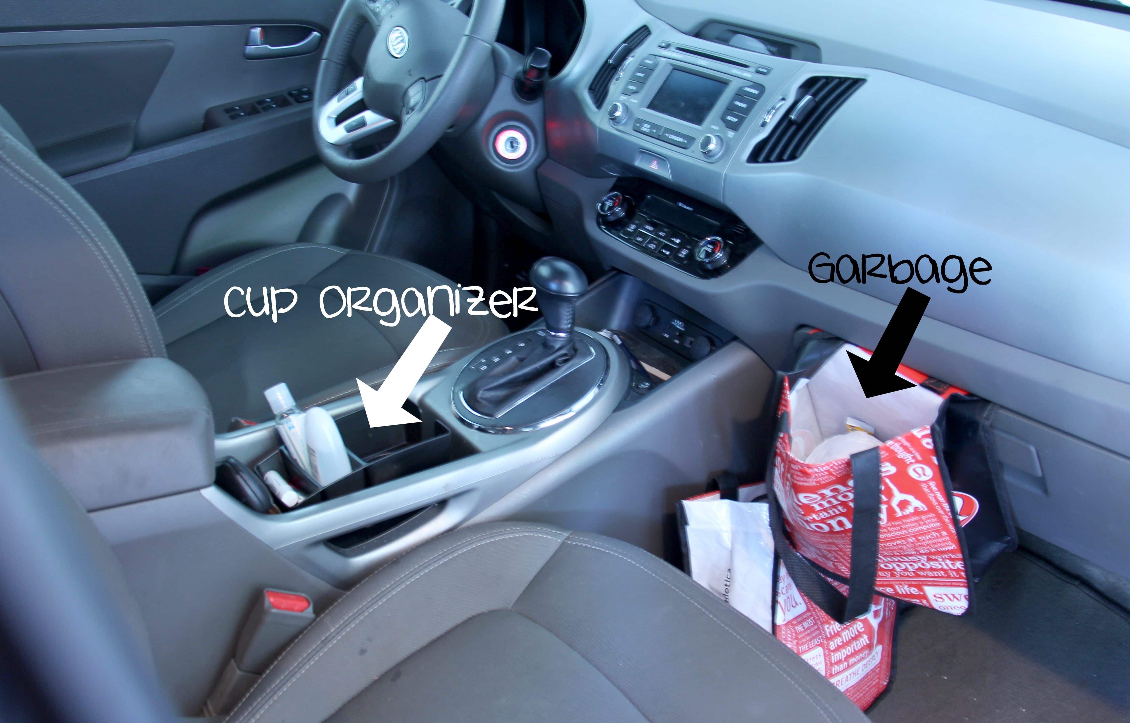 Keeping Your Car Organized With Kids - Inside Car