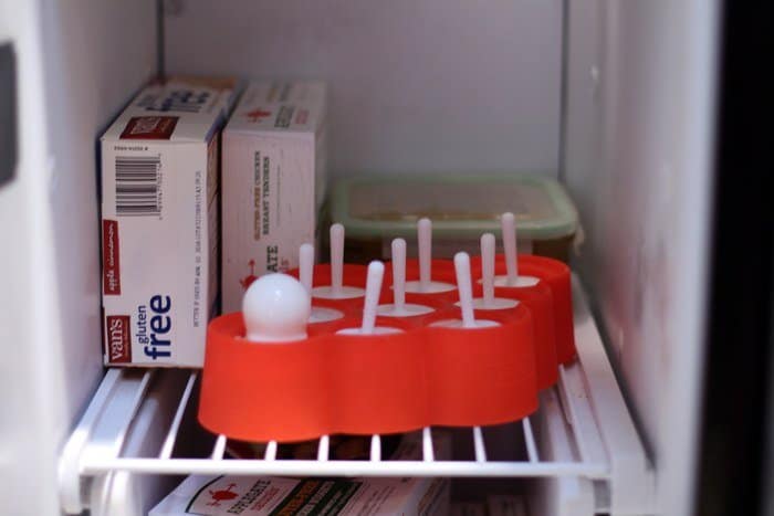 Fridge And Freezer Organization - Popsicle Shelf