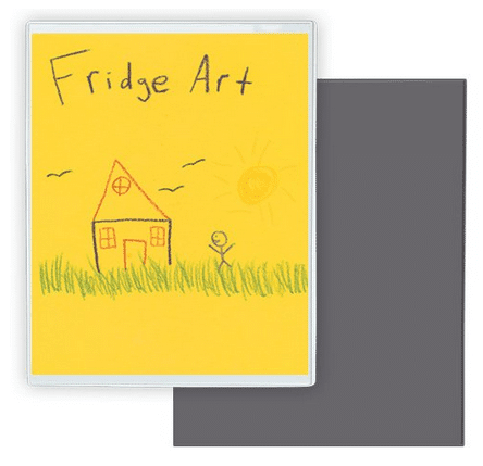 Storing Children's Artwork - Fridge Art