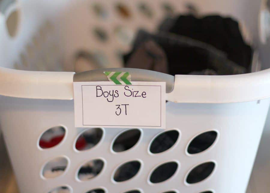 How To Organize For A Garage Sale - Label Garage Sale