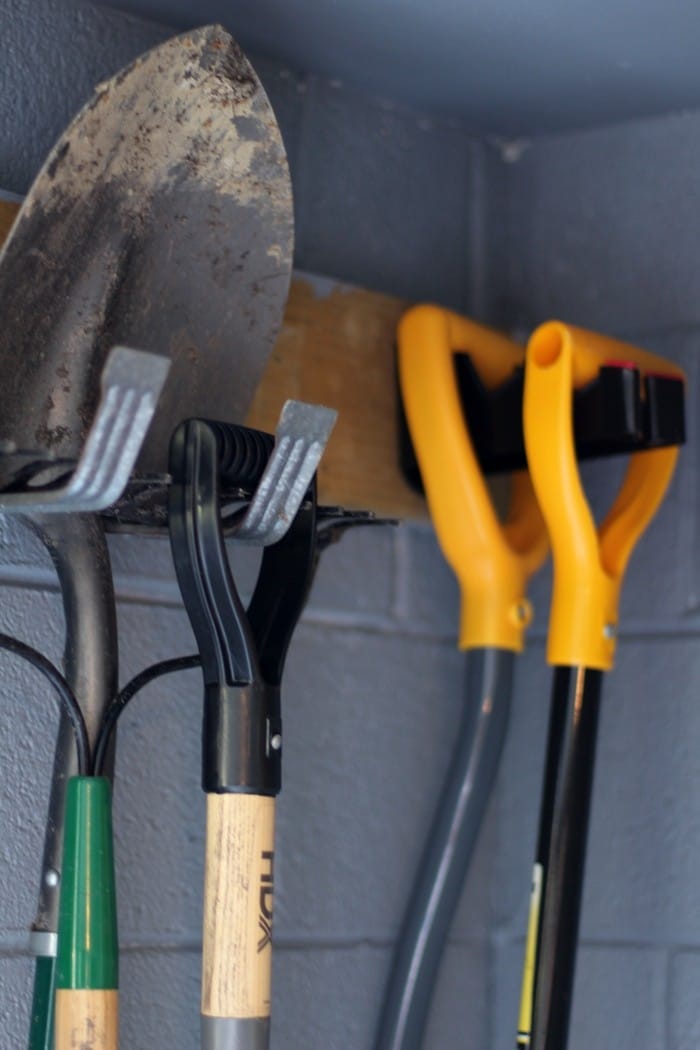 Organizing The Garage With Easy Storage Solutions - Shovel Storage