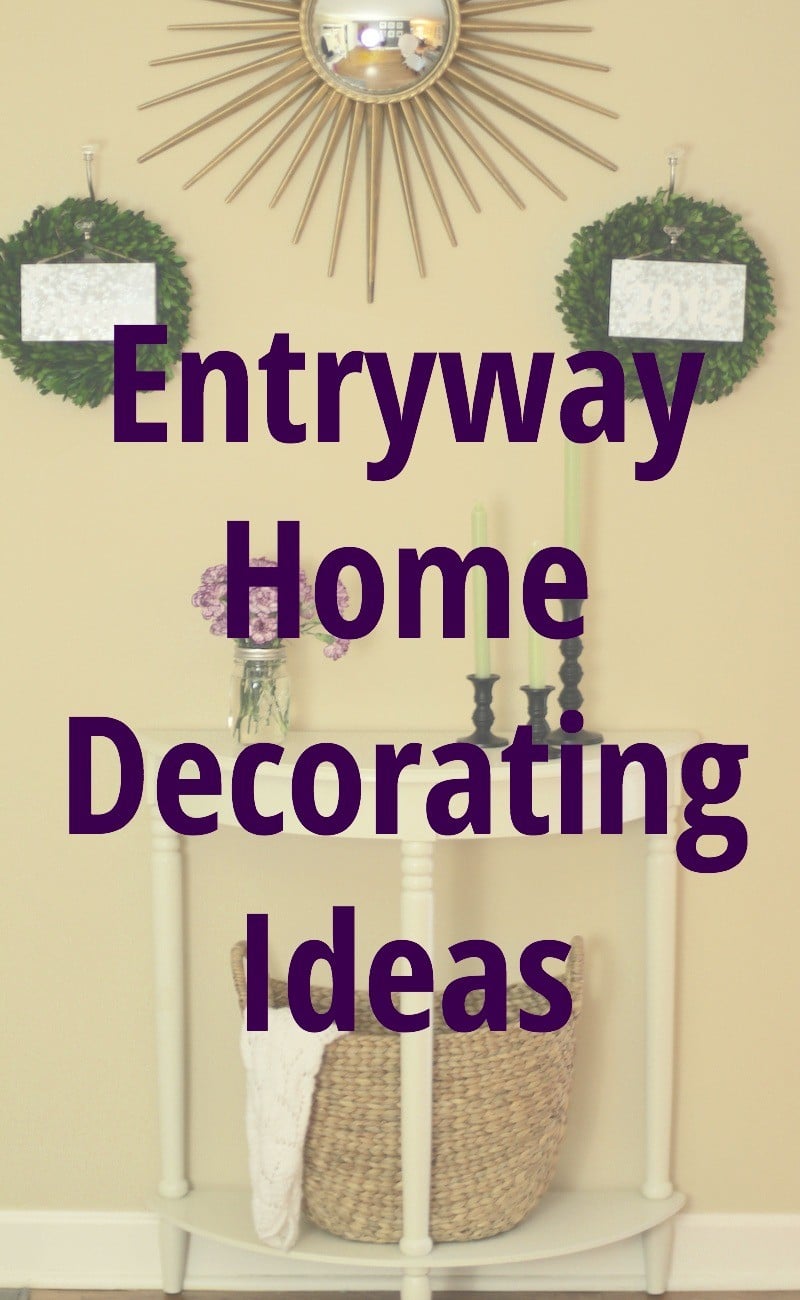 Entryway Home Decor Ideas