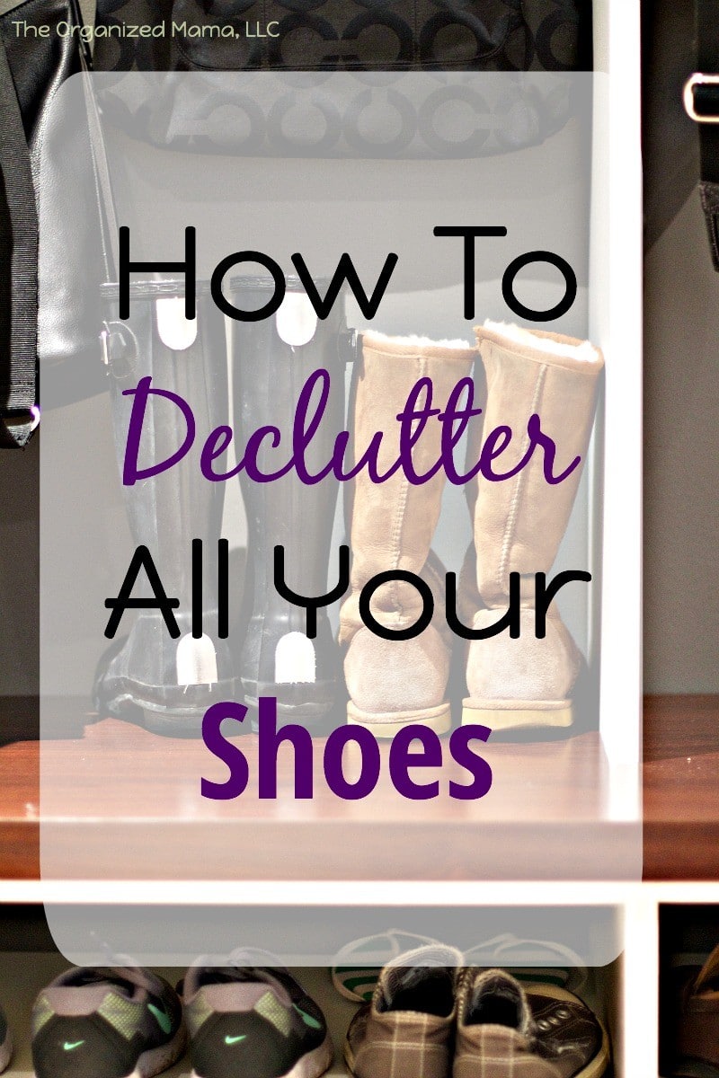 How To Declutter All Your Shoes