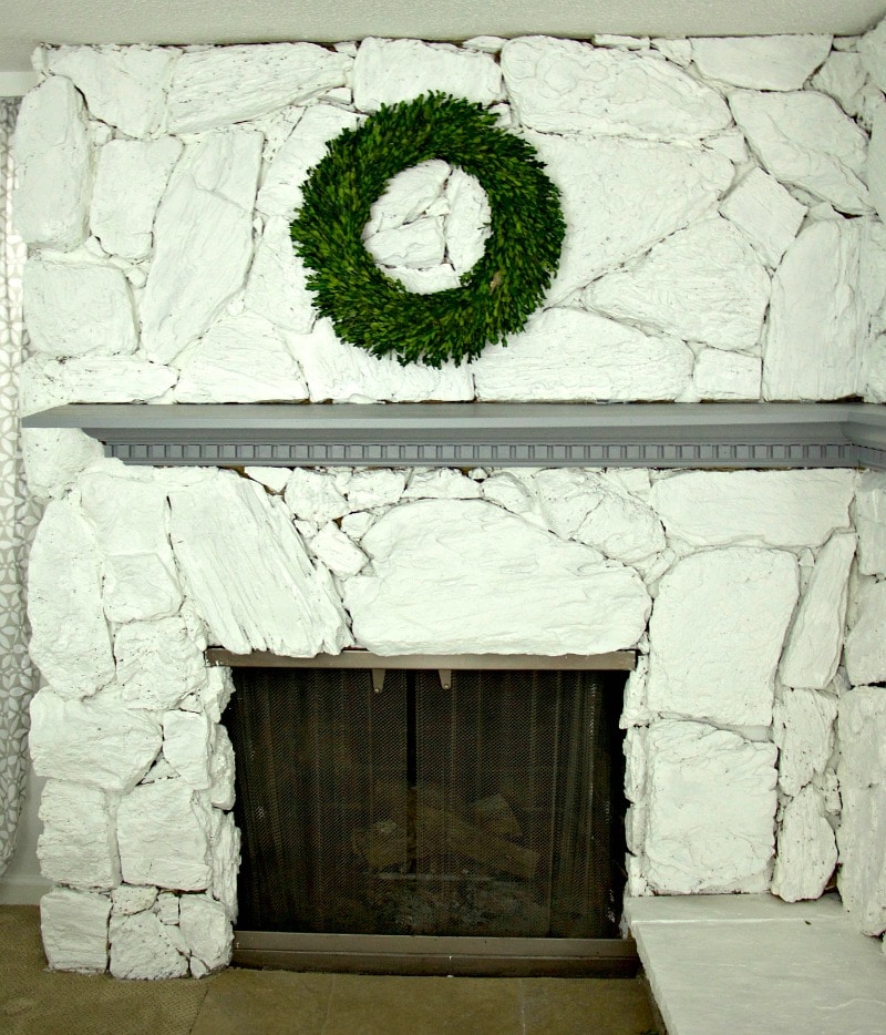 Basement Fireplace