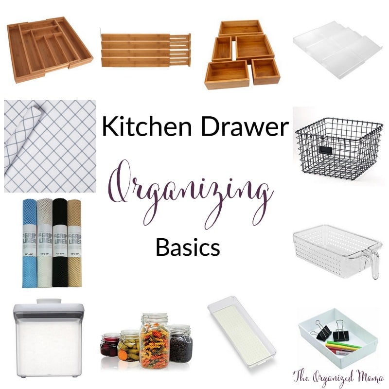 Kitchen Drawer Organizing Basics