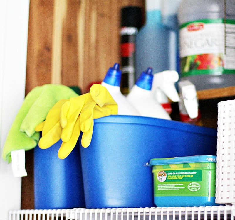 The Best Ways to Store Cleaning Supplies - The Organized Mama