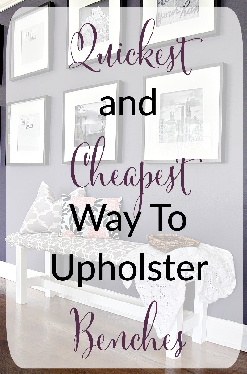 DIY Upholster Bench