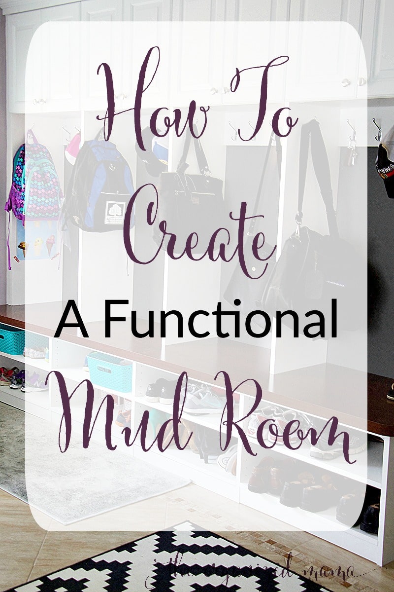 how to create a functional mud room