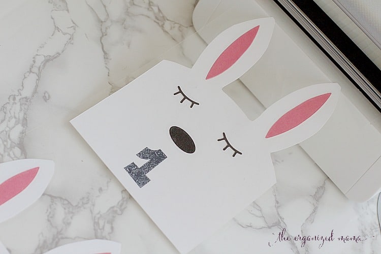 Learn how to create adorable bunny play room labels to add some character to bins #playroom #organize #labels