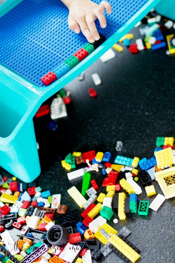 how to make a DIY Lego-Compatible Table