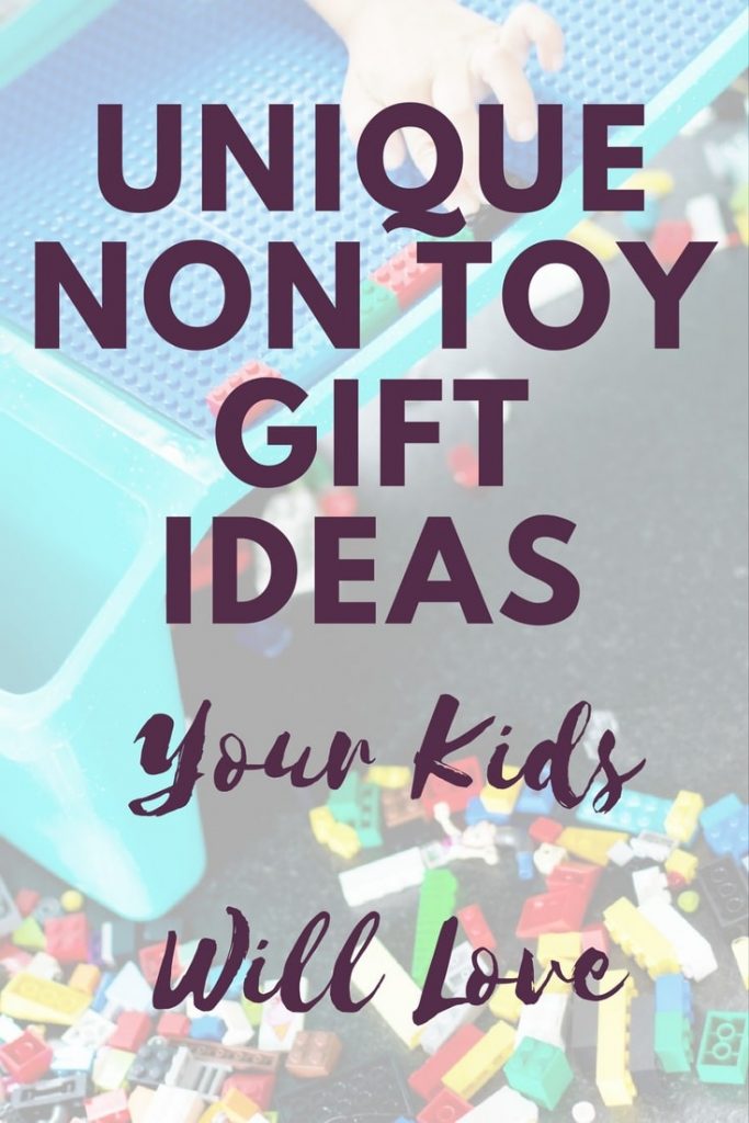 List of non-toy gift ideas that are perfect for kids of any age. Minimal gifting with big experiences is what it is all about! #giftguide #minimal