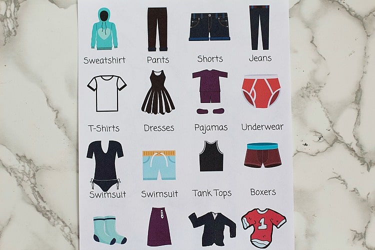 picture labels kids clothing