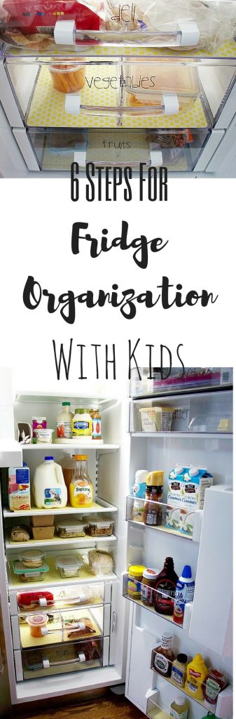 6 Steps For Fridge Organization With Kids