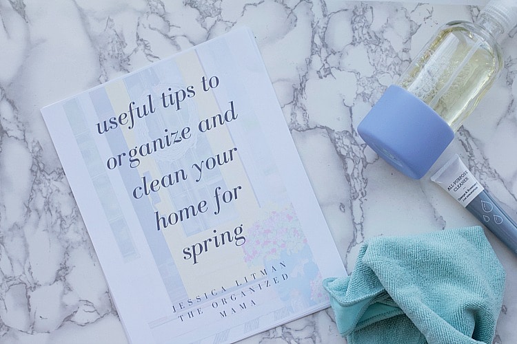 When it comes to spring, are you ready to open the windows and air out the house? This ultimate spring cleaning guide will help guide you through all the things you can do to get your home ready for spring! #springcleaning #ebook
