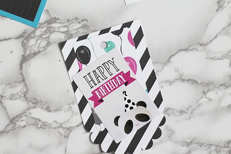 Follow these easy steps to create a panda birthday banner tutorial that can be used for your next upcoming party. #birthday #panda