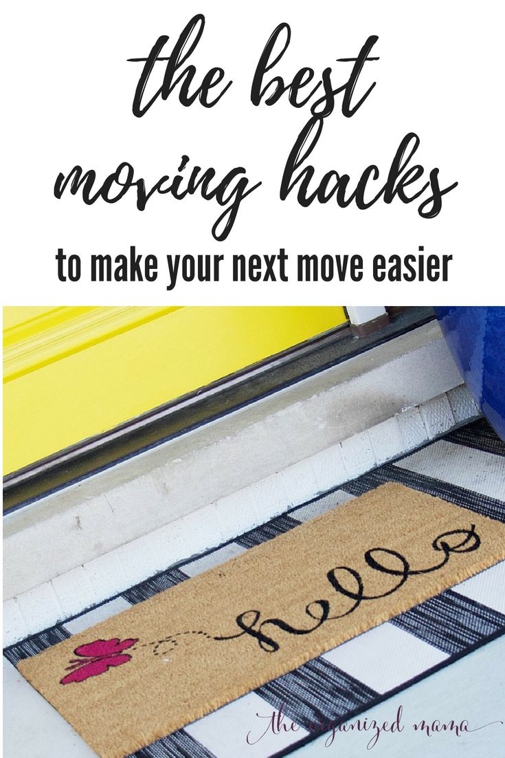 Moving can be incredibly stressful! But using these moving hacks to help you streamline your move will make things much easier during the packing process! #moving #packing