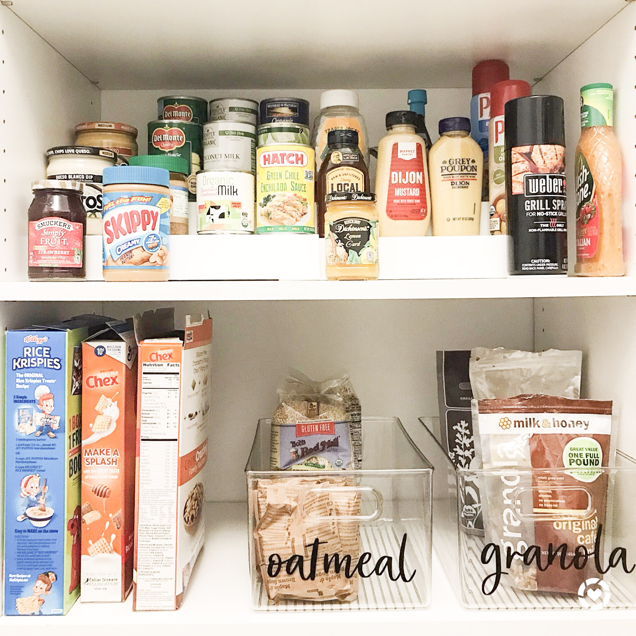 pantry organization shelf riser