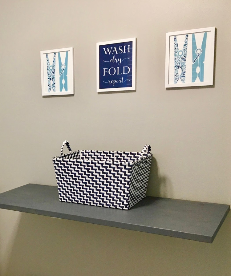 Want a fantastic folding table for your laundry room that doesn’t take up any extra space? Make folding your clothes a little easier with The Quick Bench! 