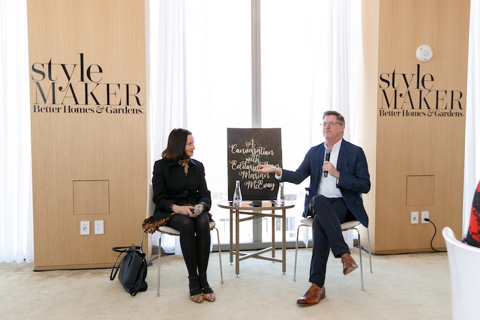 speaker at Better Homes and Gardens stylemaker 2019 event in new york