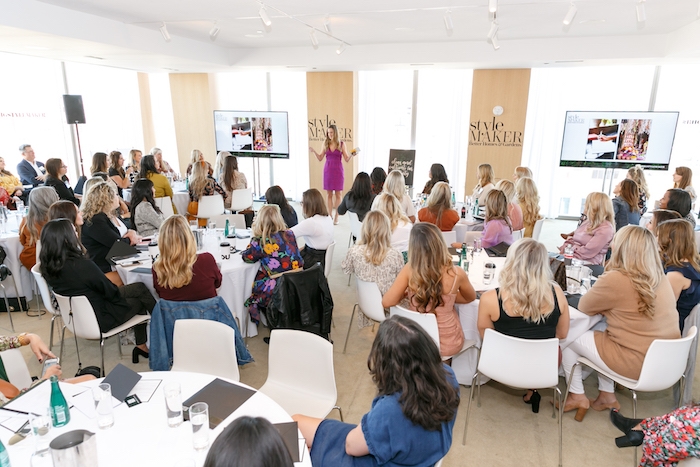 speaker at Better Homes and Gardens stylemaker event 2019