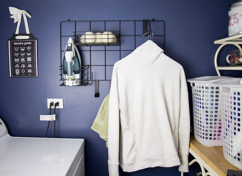 Jayce Grid System From iDesign #laundryroom