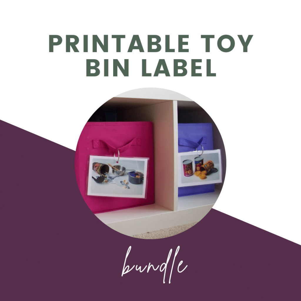 Printable Toy Bin Labels Bundle Pack