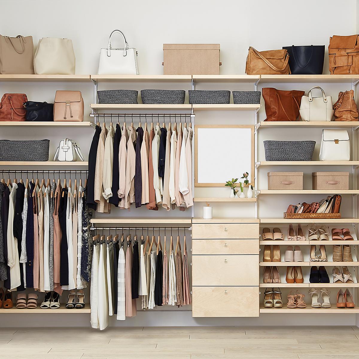 Designing Your Dream Closet on a Budget - Melamine Closet Organizers