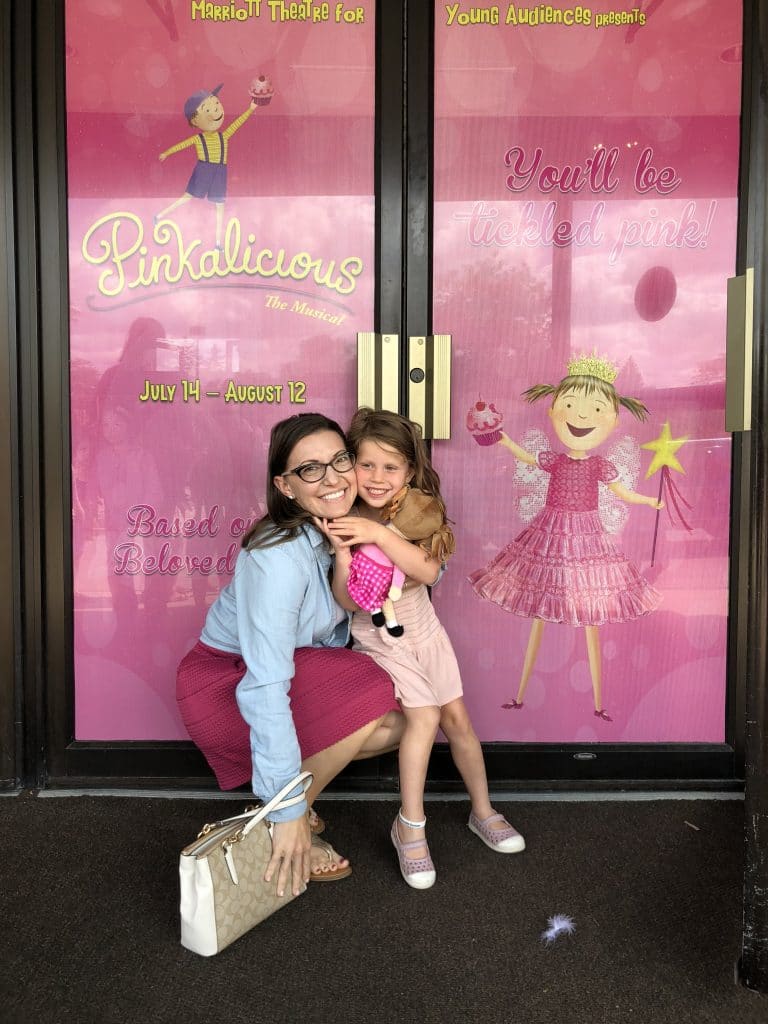 The Organized Mama and The Organized Kid at Pinkalicious play