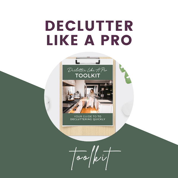 declutter like a pro toolkit graphic