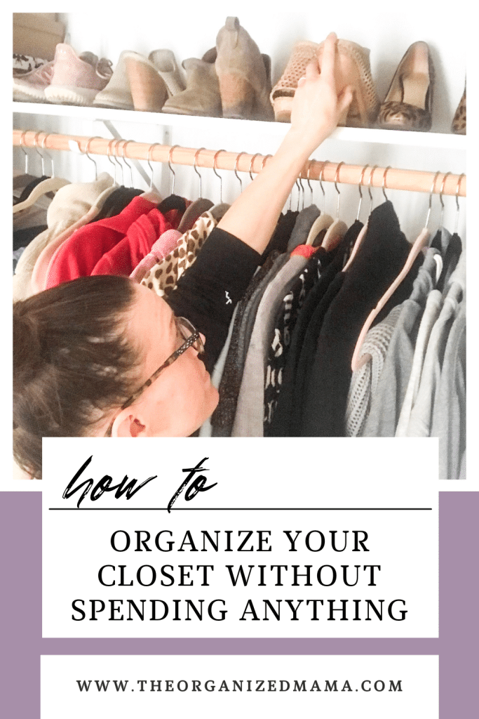How to Organize the Closet {Plus Free Storage Bin Labels} - A Sprinkle of  Joy