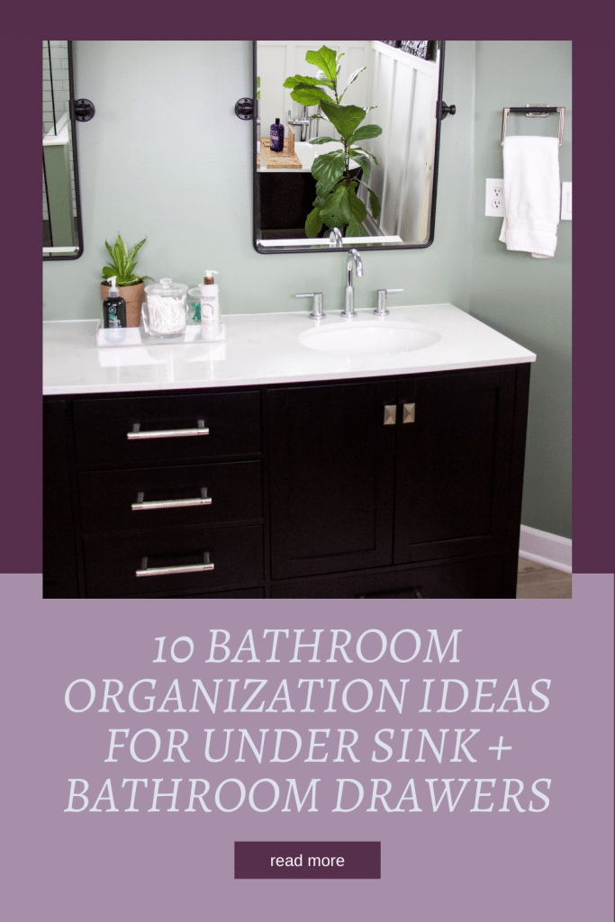 Small Bathroom Storage: Under-Sink Organization • Organizenvy